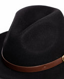 Sombrero 100% Fieltro en Negro