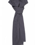 Bufanda 100% Lana en Marrón Oscuro