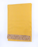 Light Yellow Blanket 100% Merino Wool