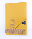 Light Yellow Blanket 100% Merino Wool