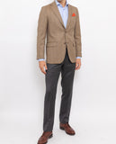 Light Brown Sports Jacket 100% Wool