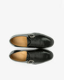 Black Monks Shoes 100% Leather
