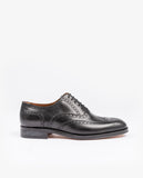 Black Brogues Shoes 100% Leather