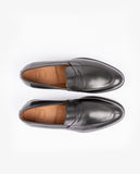 Mocassins 100% Pele em Preto