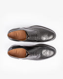 Sapatos Oxford 100% Pele em Preto