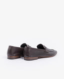 Dark Brown Loafers 100% Leather