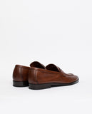 Mocasines 100% Piel en Marrón Oscuro