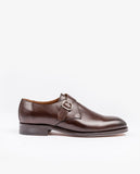 Dark Brown Monks Shoes 100% Leather