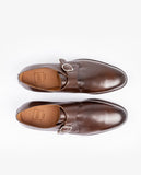 Bluchers 100% Piel en Marrón Oscuro