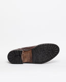 Dark Brown Monk Strap Shoes