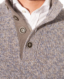 Light Beige Knit Polo 100% Wool