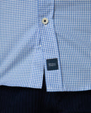 Camisa Casual 100% Algodão em Azul Claro