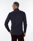 Dark Blue Casual Shirt 100% Cotton