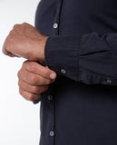 Dark Blue Casual Shirt 100% Cotton
