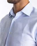Camisa Clássica em Azul Claro