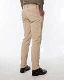 Pantalón Chino Regular en Beige Claro