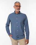 Dark Blue Casual Shirt 100% Cotton