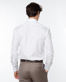 Camisa Clássica 100% Algodão em Branco