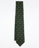 Green Tie 100% Wool