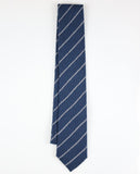 Corbata 100% Lana en Azul Petróleo