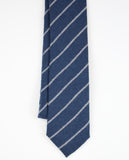 Corbata 100% Lana en Azul Petróleo