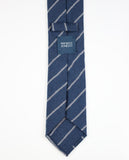 Corbata 100% Lana en Azul Petróleo