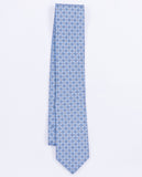 Corbata 100% Seda en Azul Claro