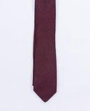 Dark Bordeaux Tie