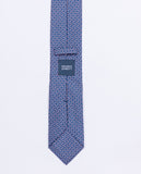 Gravata 100% Seda em Azul Escuro