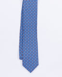 Gravata 100% Seda em Azul Escuro