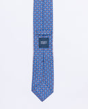 Gravata 100% Seda em Azul Escuro