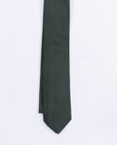 Dark Green Tie 100% Silk