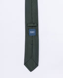 Dark Green Tie 100% Silk