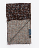 Brown Scarf 100% Wool