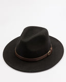 Chapéu 100% Feltro em Preto