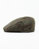 Dark Green Cap 100% Wool