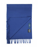 Petrol Blue Scarf 100% Cashmere