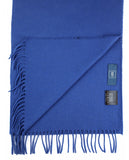 Petrol Blue Scarf 100% Cashmere