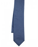 Corbata 100% Seda en Azul Oscuro