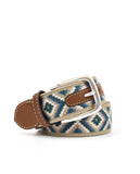 Light Beige Casual Belt 100% Cotton