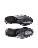 Sapatos Derby 100% Pele em Preto