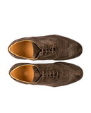 Sapatos Oxford Desportivos em Castanho Escuro