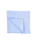 Pañuelo de bolsillo 100% Lino en Azul Claro