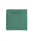 Dark Green Pocket Squares 100% Silk