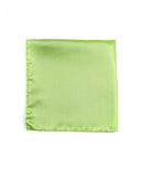 Light Green Pocket Squares 100% Silk