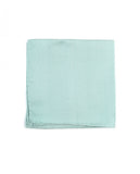 Petrol Green Pocket Squares 100% Silk