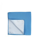 Blue Pocket Squares 100% Silk