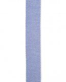 Corbata Seda Punto 100% Lana en Azul Claro