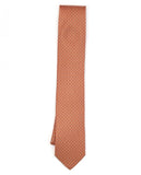 Light Orange Tie 100% Silk