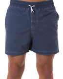 Calções de Banho 100% Poliéster em Azul Escuro